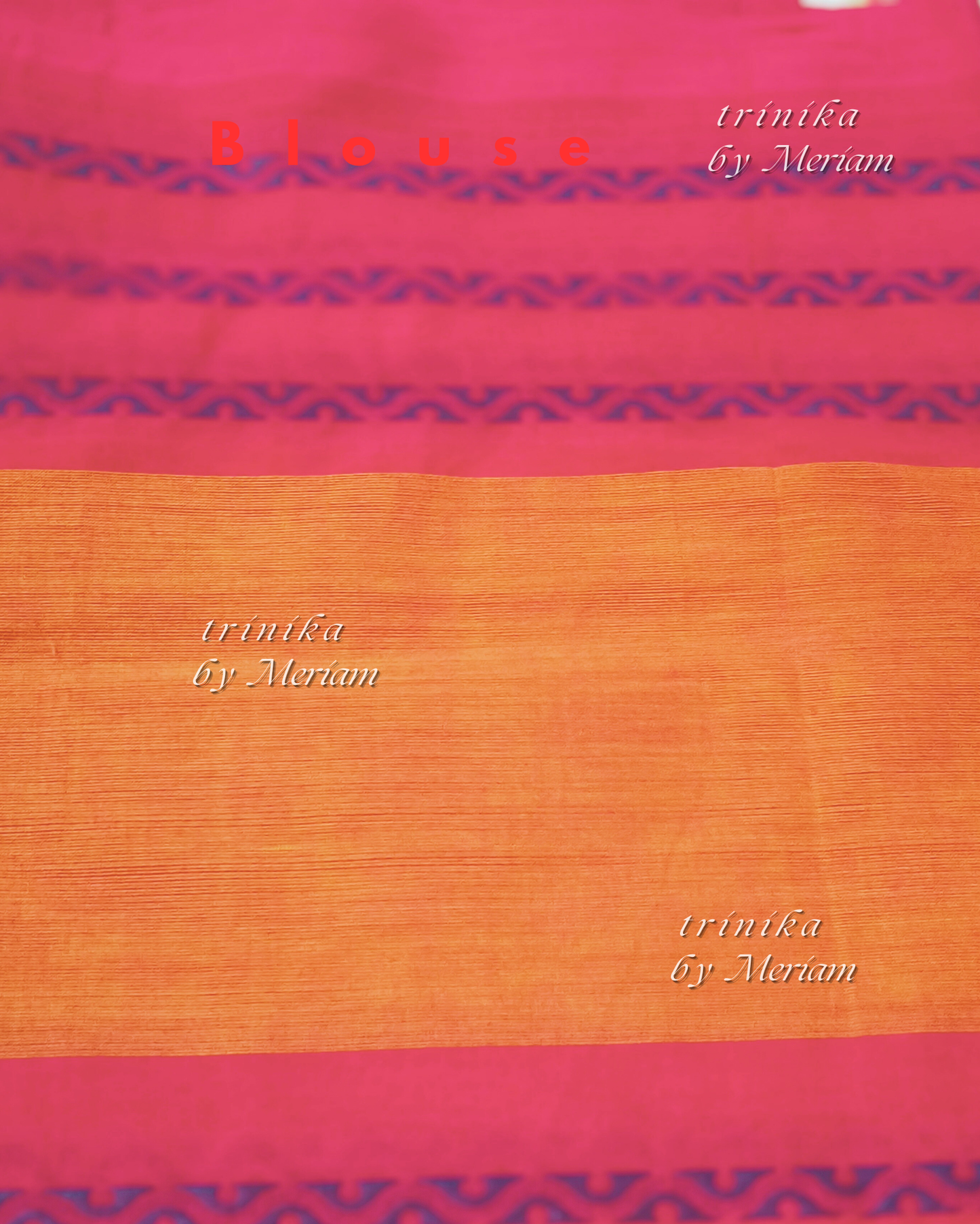Violet Handloom Saree
