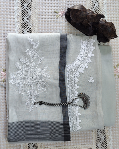 Ash Chanderi Salwar Suit